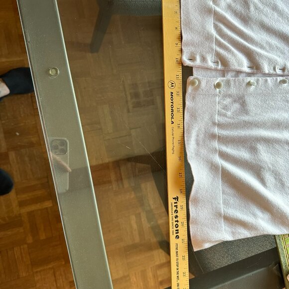 Talbot's white, button front long sleeved sweater, size 2X - Picture 9 of 11